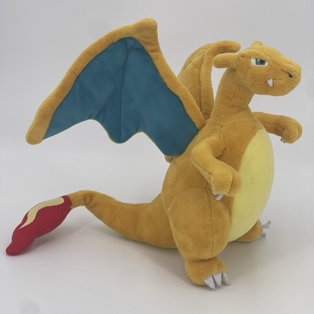 Nintendo Pokemon Charizard Figure Plush Fire Type Japan Exclusive 10" Rare - Picture 2 of 9